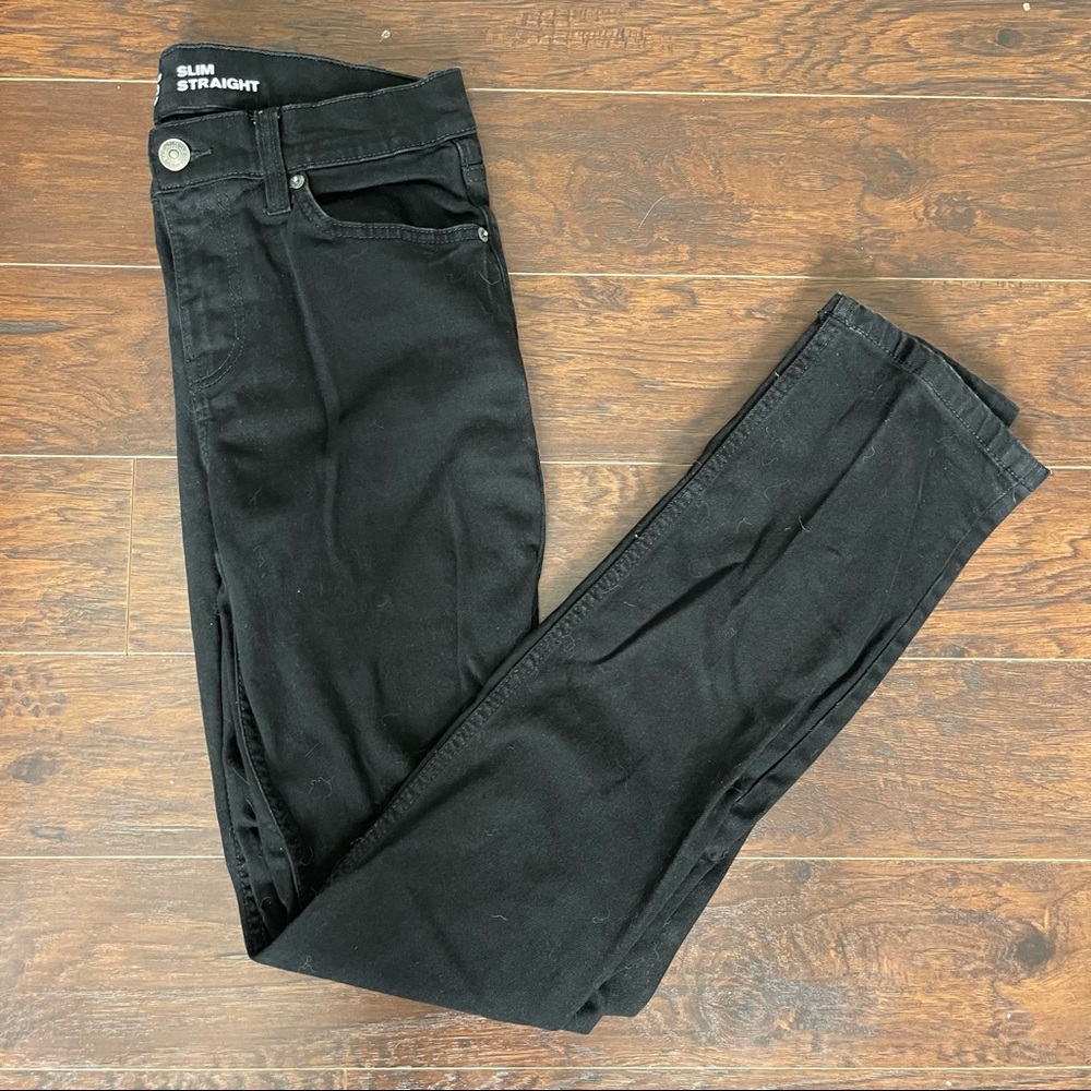 Warehouse One black jeans